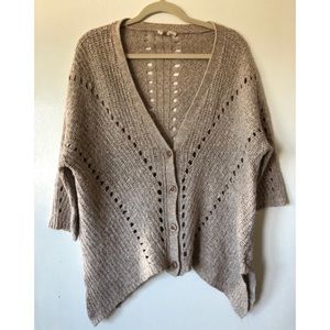 Anthropologie x Moth Asymmetrical Cardigan